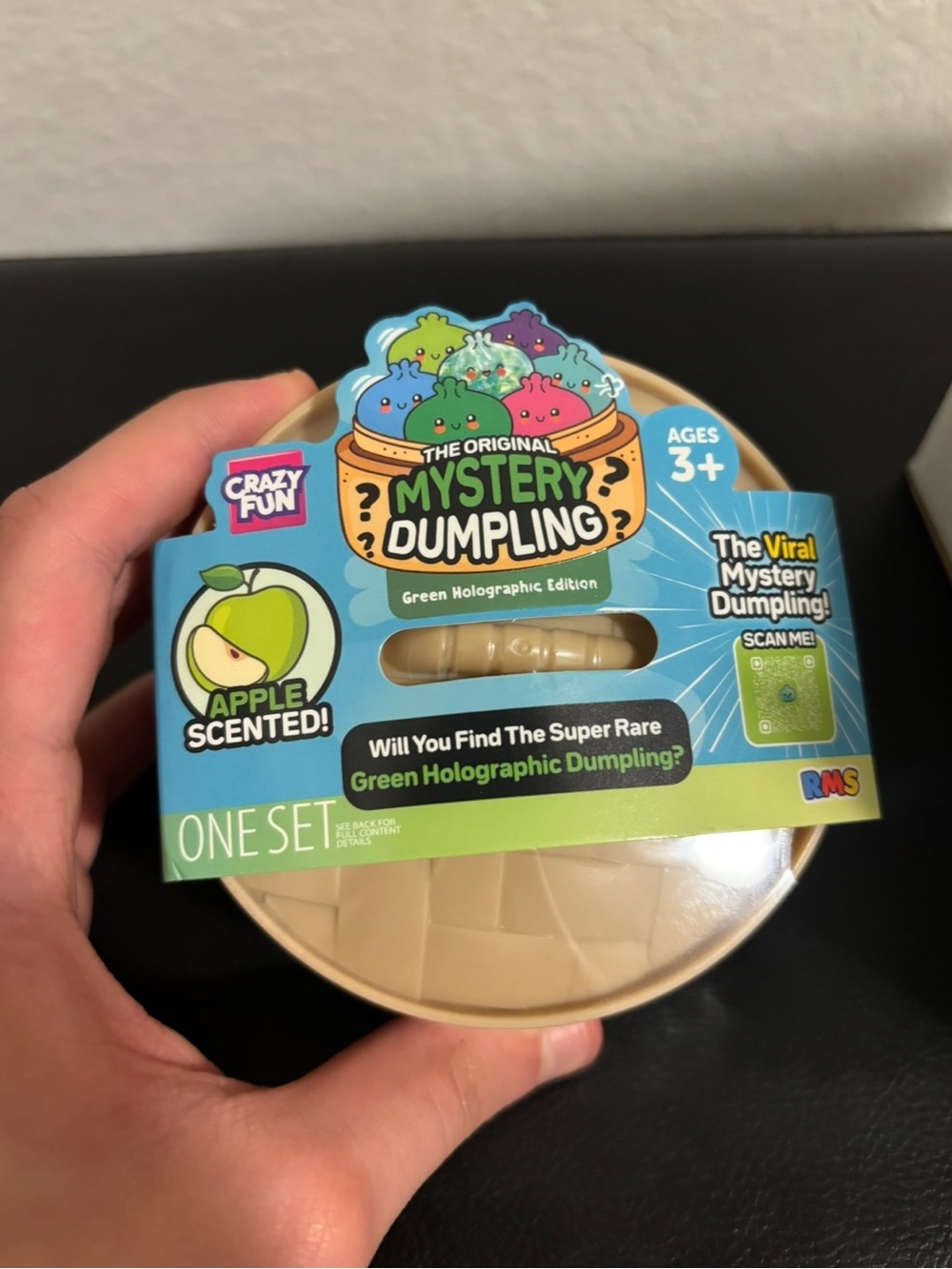 RMS Crazy Fun Green Holographic Edition Mystery Dumpling Apple Scented 🍏 NEW